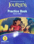 Journeys.   Practice book, teacher's edition.   Grade 3, Volumes 1 & 2