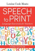 Speech to print.   Language Essentials for teachers