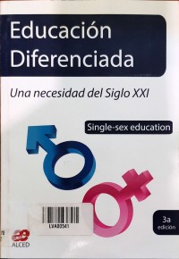 Image of Educación diferenciada.   Una necesidad del siglo XXI.   Single-sex education