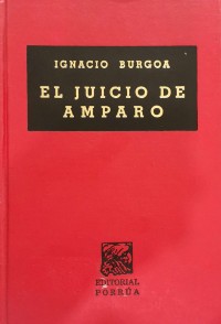 Image of El juicio de amparo