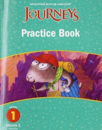 Image of Journeys.   Practice book.  Grade 1, volume 2