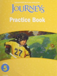 Image of Journeys.   Practice book.    Grade 5